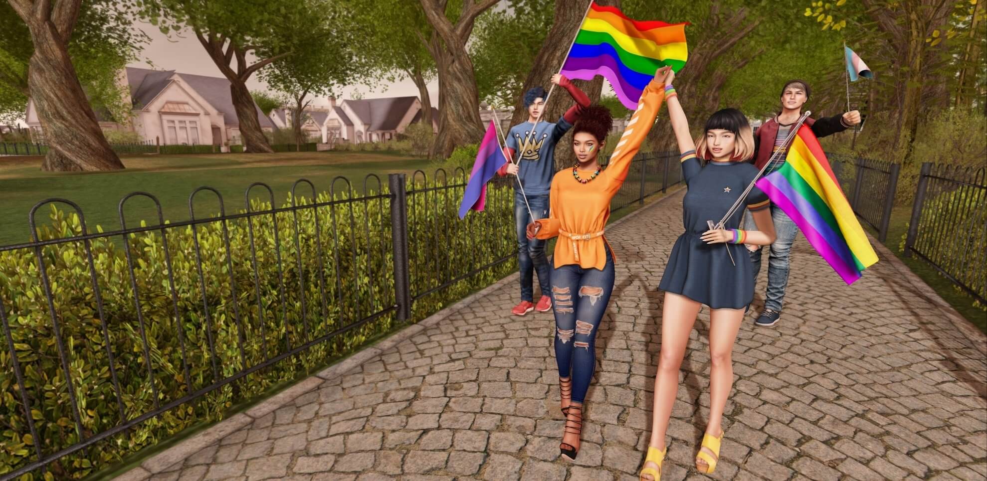 Celebrating Pride Month in Second Life: A Vibrant Community Unites